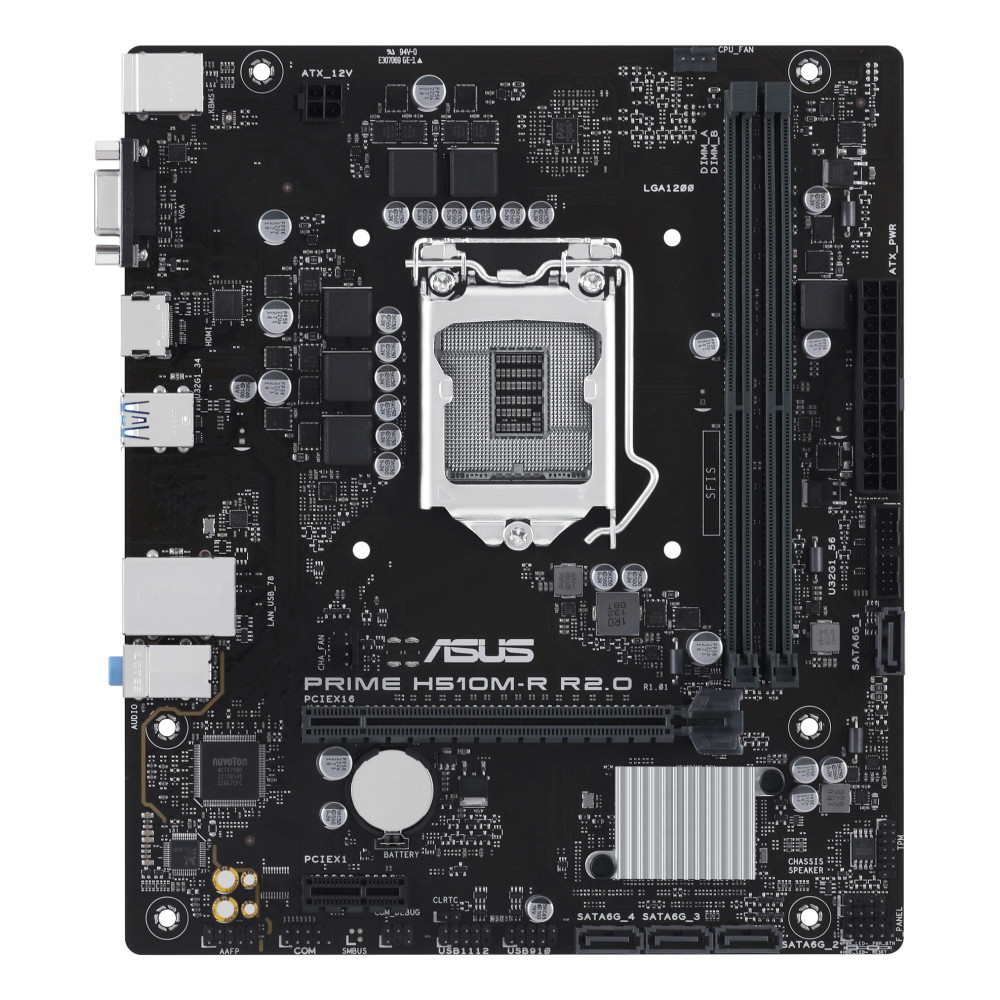 ASUS PRIME H510M-R R2.0 (1200) (EU) ASUS PRIME H510M-R R2.0 (1200) (EU)