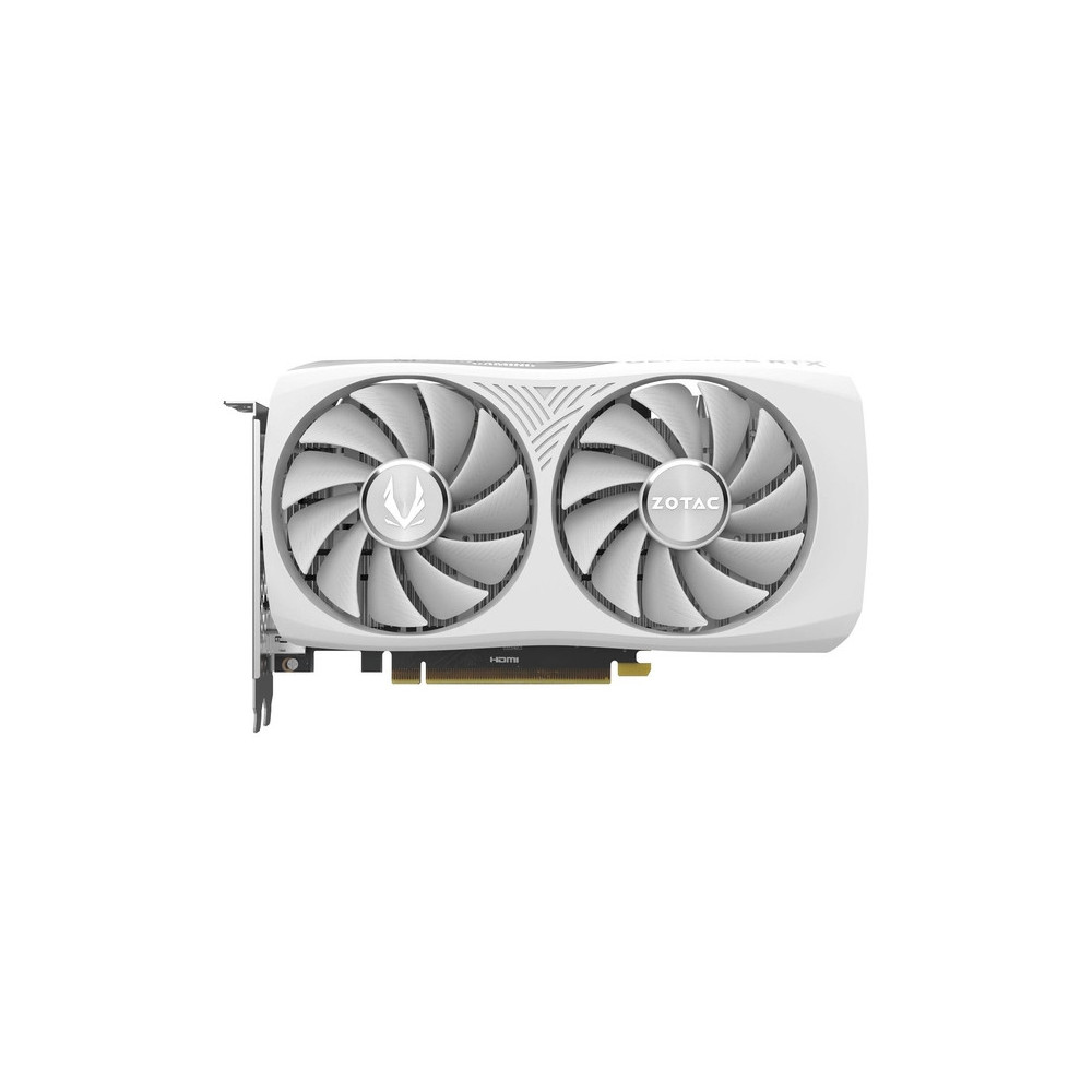 VGA ZOTAC GeForce RTX 4060 8GB Twin Edge OC White Edition VGA ZOTAC GeForce RTX 4060 8GB Twin Edge OC White Edition