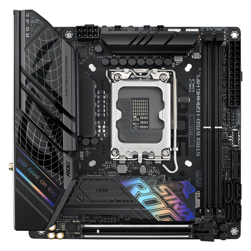 ASUS ROG STRIX B760-I Gaming (WIFI) (1700) (EU) ASUS ROG STRIX B760-I Gaming (WIFI) (1700) (EU)