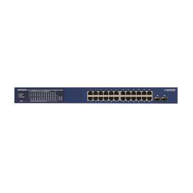NETGEAR Switch Desktop 24-port 101001000 GS724TP-300EUS