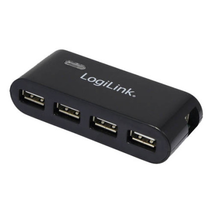 LogiLink USB 2.0 Hub 4-port mit Netzteil - UA0085