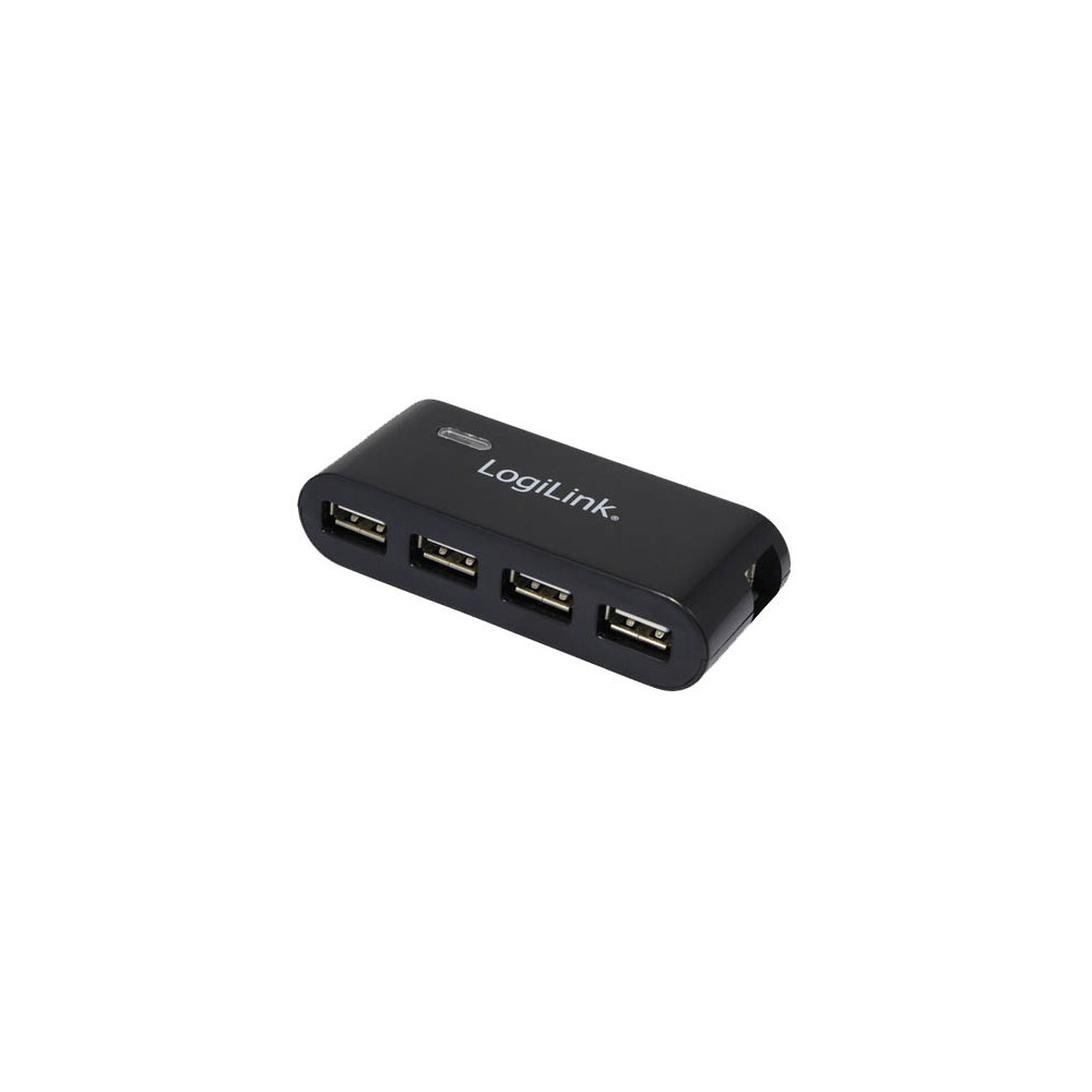 LogiLink USB 2.0 Hub 4-port mit Netzteil - UA0085 LogiLink USB 2.0 Hub 4-port mit Netzteil - UA0085