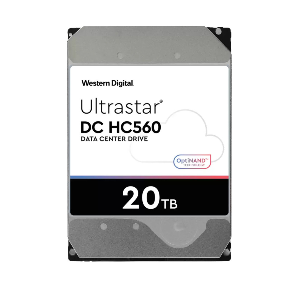 HDD WD Ultrastar DC HC560 WUH722020BLE6L4  20 TB - 7200 RPM