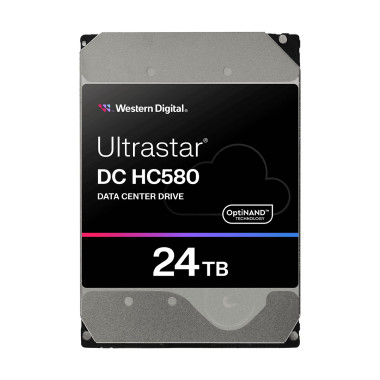 HDD WD Ultrastar DC HC580 WUH722424ALE6L4 - Festplatte - 24 TB - intern - 3.5 (8.9 cm)