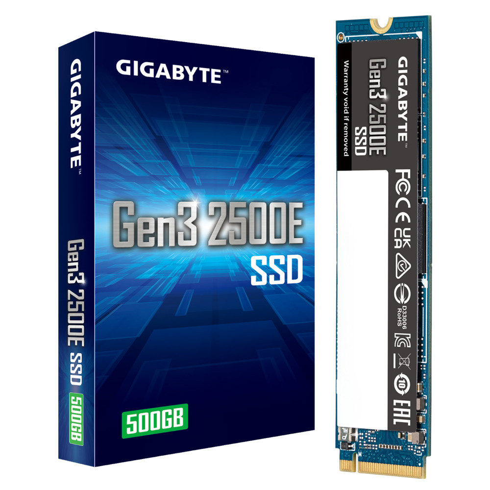 SSD GIGABYTE 2500e 500GB M.2 PCIe G325E500G PCIe 3.0 x4 NVME SSD GIGABYTE 2500e 500GB M.2 PCIe G325E500G PCIe 3.0 x4 NVME