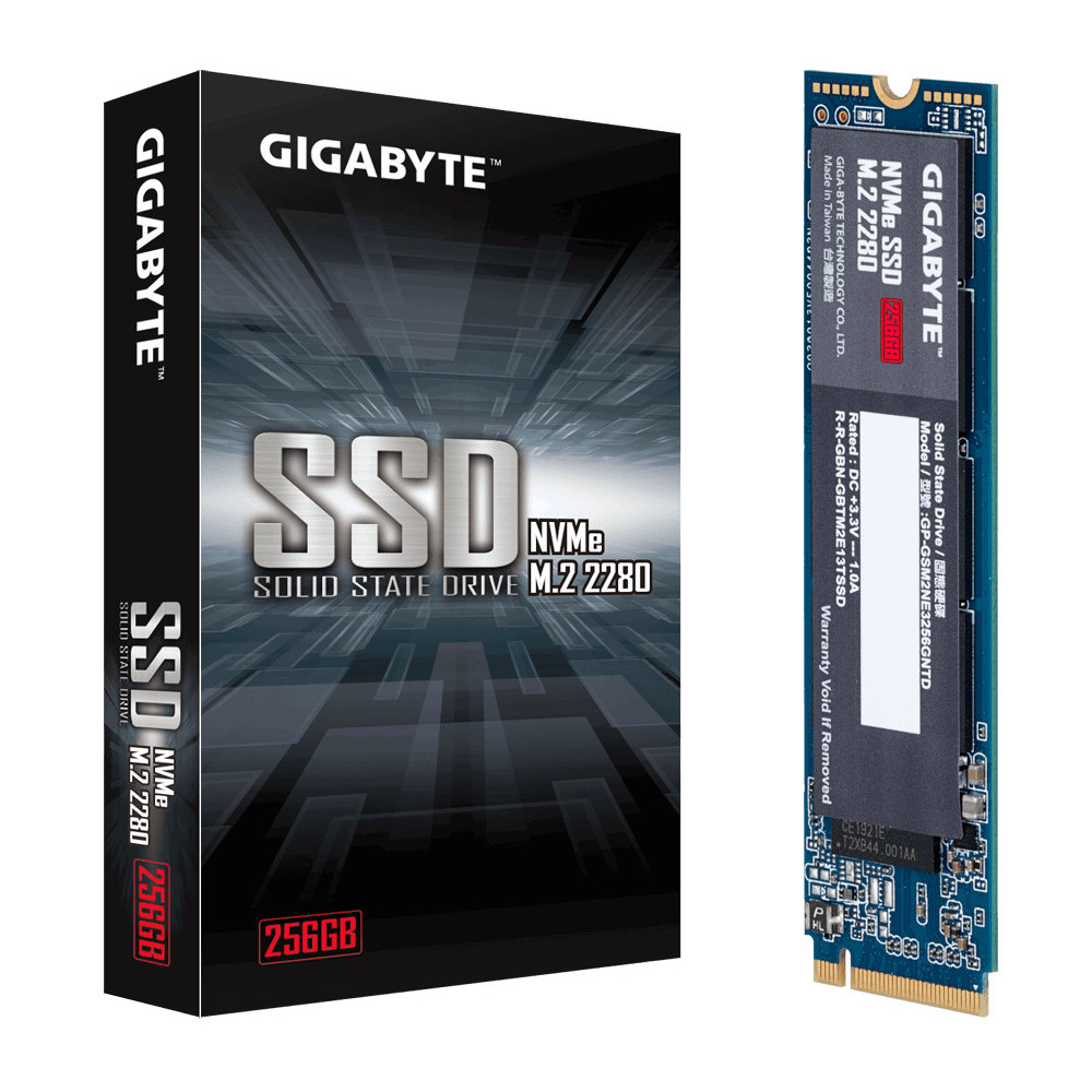 SSD GIGABYTE 256GB M.2 PCIe GP-GSM2NE3256GNTD PCIe 3.0 x4 NVME SSD GIGABYTE 256GB M.2 PCIe GP-GSM2NE3256GNTD PCIe 3.0 x4 NVME