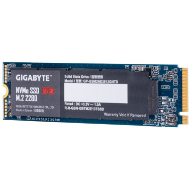 SSD GIGABYTE 512GB M.2 PCIe GP-GSM2NE3512GNTD