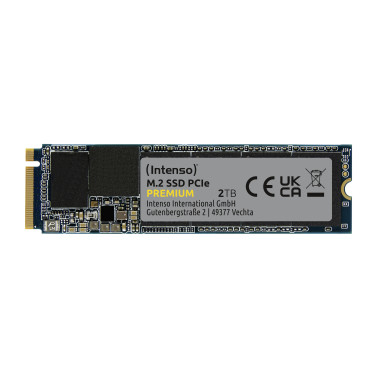 SSD Intenso 2TB M.2 2280 PCIe Premium Gen.3 x4 NVME 1.3  3835470