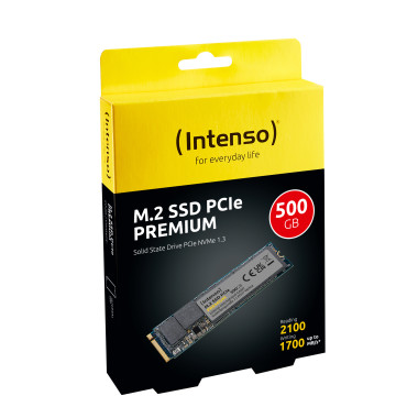 SSD Intenso 500GB M.2 2280 PCIe Premium Gen.3 x4 NVME 1.3  3835450