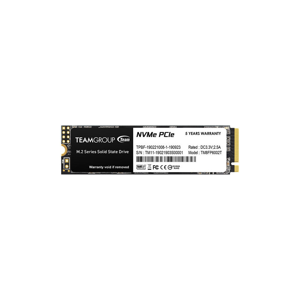 SSD Teamgroup 256GB MP33 PCIe M.2 TM8FP6256G0C101 PCIe 3.0 x4 NVME SSD Teamgroup 256GB MP33 PCIe M.2 TM8FP6256G0C101 PCIe 3.0 x4 NVME