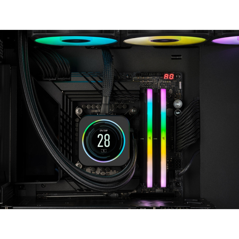 DDR5 32GB KIT 2x16GB PC 6000 Corsair Vengeance RGB CMH32GX5M2E6000C36