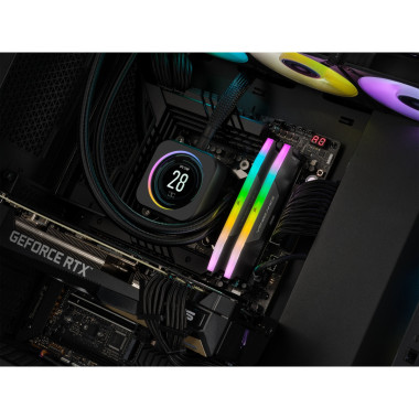 DDR5 32GB KIT 2x16GB PC 6000 Corsair Vengeance RGB CMH32GX5M2E6000C36