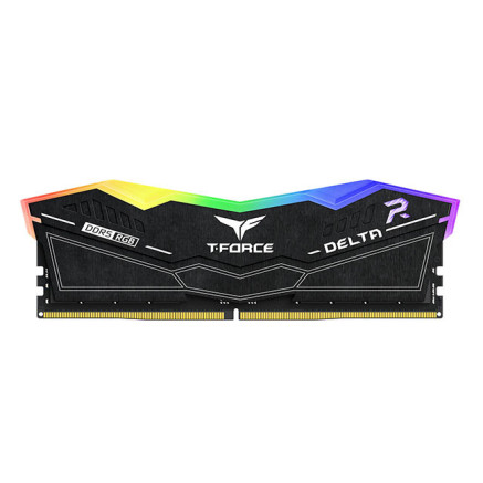 DDR5 32GB KIT 2x16GB PC 6000 Team T-Force Delta RGB FF3D532G6000HC38ADC01 schwarz