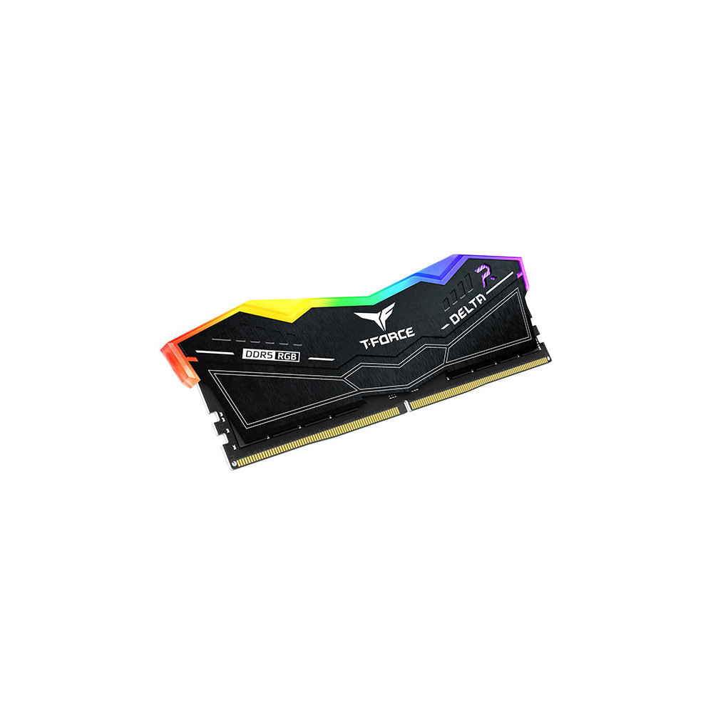 DDR5 32GB KIT 2x16GB PC 6000 Team T-Force Delta RGB FF3D532G6000HC38ADC01 schwarz