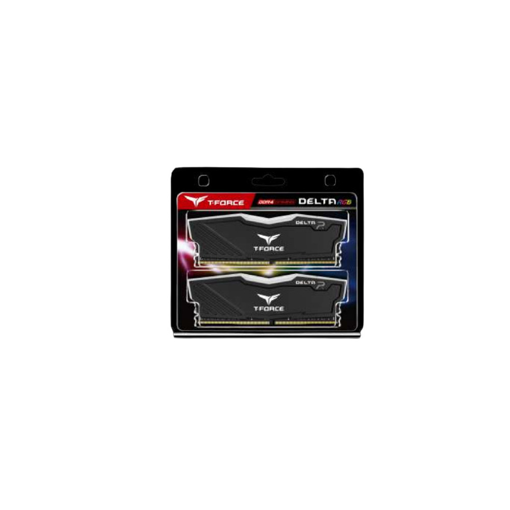 DDR4 32GB KIT 2x16GB PC 3600 Team T-Force Delta RGB TF3D432G3600HC18JDC01 black DDR4 32GB KIT 2x16GB PC 3600 Team T-Force Delta RGB TF3D432G3600HC18JDC01 black