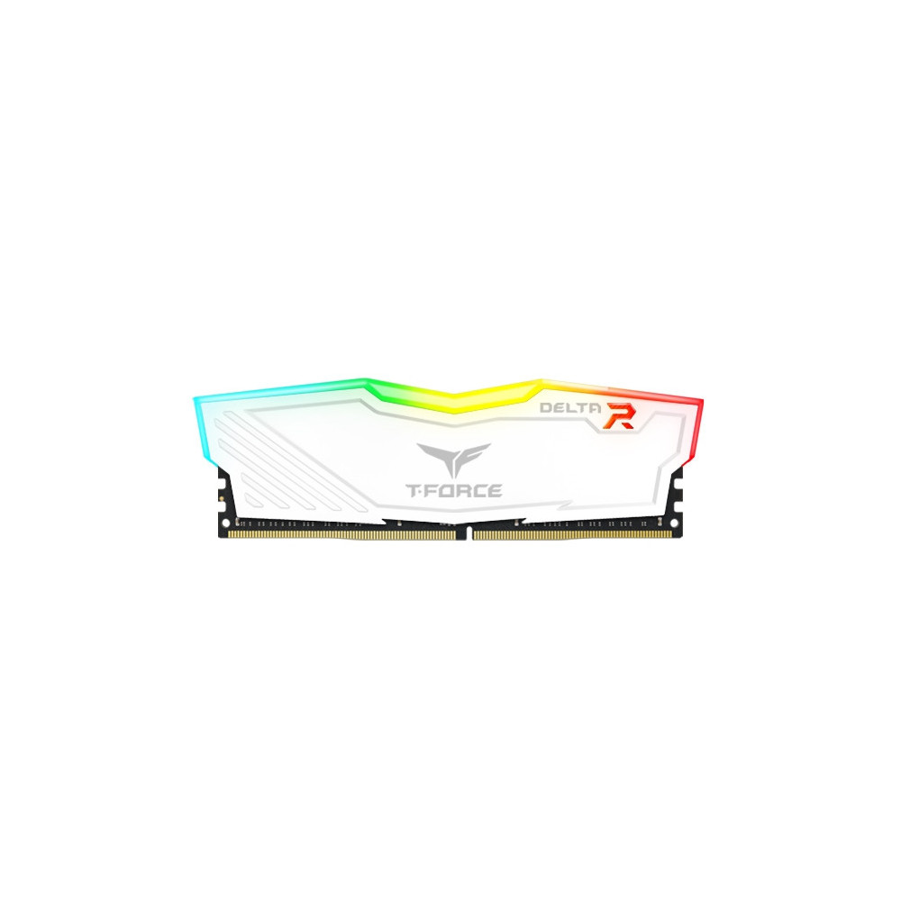 DDR4 32GB KIT 2x16GB PC 3600 Team T-Force Delta RGB TF4D432G3600HC18JDC01 white DDR4 32GB KIT 2x16GB PC 3600 Team T-Force Delta RGB TF4D432G3600HC18JDC01 white