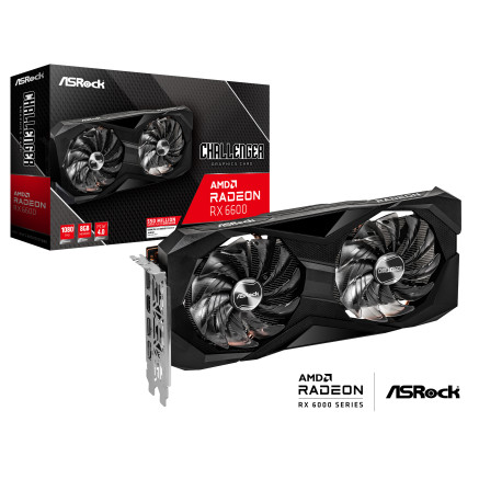 VGA ASRock Radeon RX 6600 8GB Challenger D OC