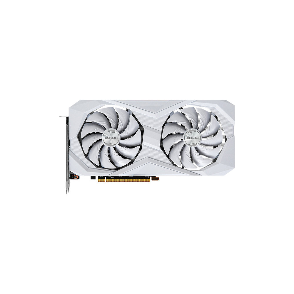 VGA ASRock Radeon RX 6600 8GB Challenger White