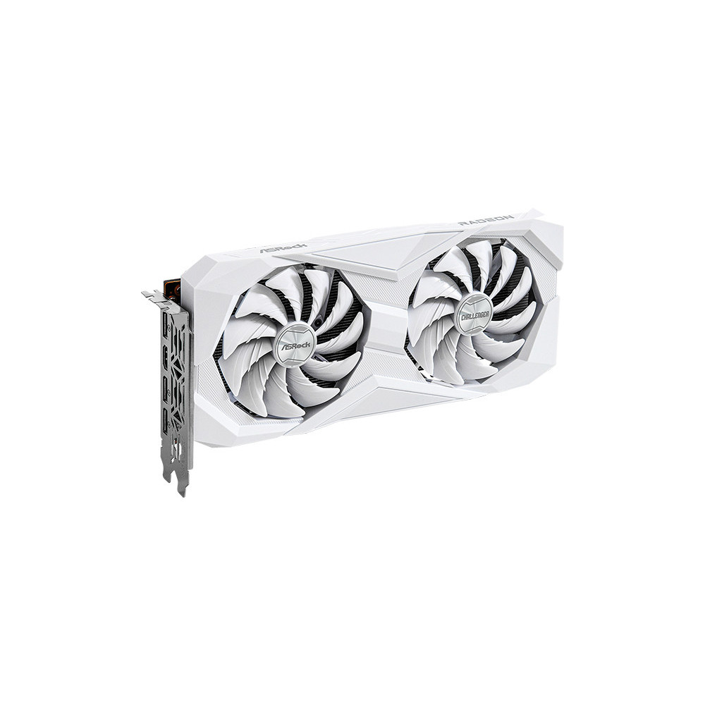 VGA ASRock Radeon RX 6600 8GB Challenger White