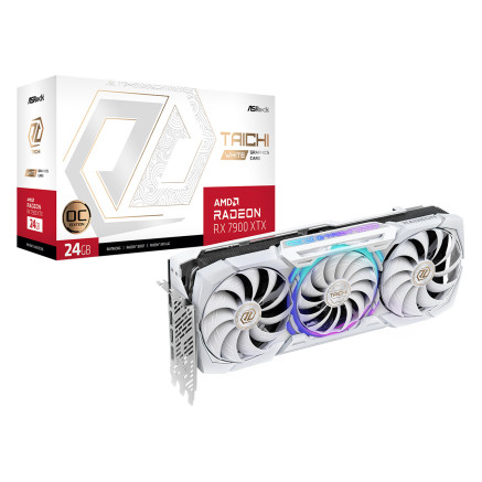 VGA ASRock Radeon RX 7900 XTX 24GB Taichi White OC