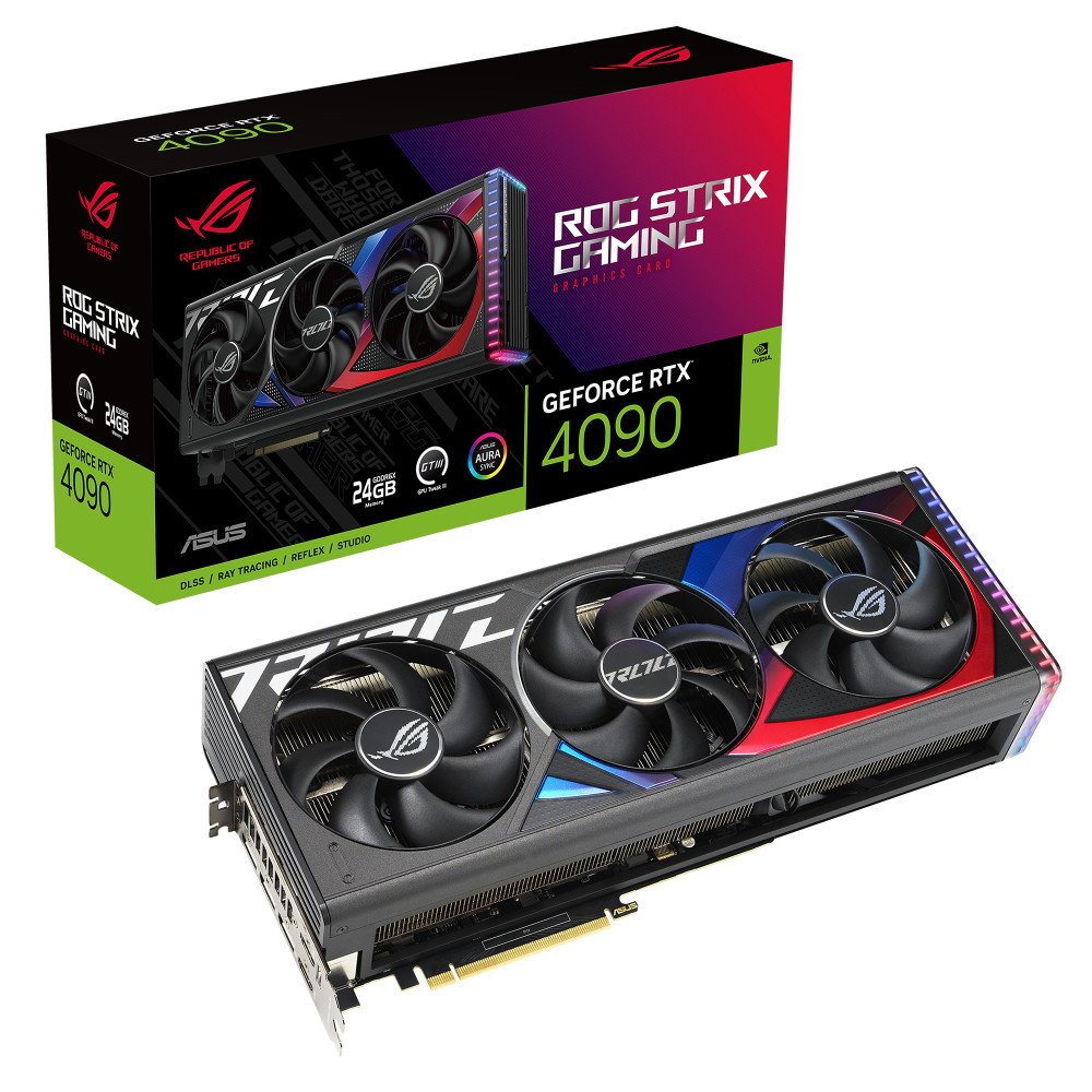 VGA Asus GeForce RTX 4090 24GB STRIX Gaming VGA Asus GeForce RTX 4090 24GB STRIX Gaming