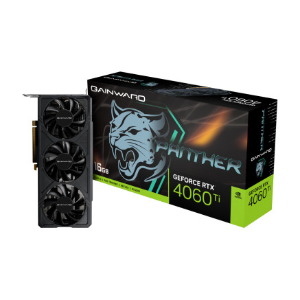 VGA Gainward GeForce RTX 4060Ti 16GB Panther GDDR6