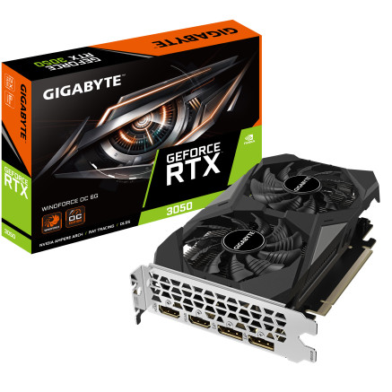 VGA Gigabyte GeForce RTX 3050 6GB Windforce OC