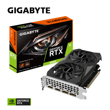 VGA Gigabyte GeForce RTX 3050 6GB Windforce OC