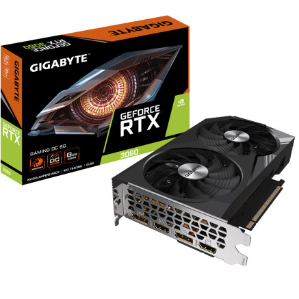 VGA Gigabyte GeForce RTX 3060 8GB Gaming OC 2.0