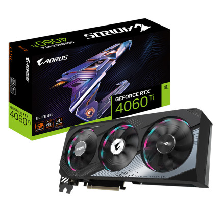 VGA Gigabyte GeForce RTX 4060Ti 8GB AORUS