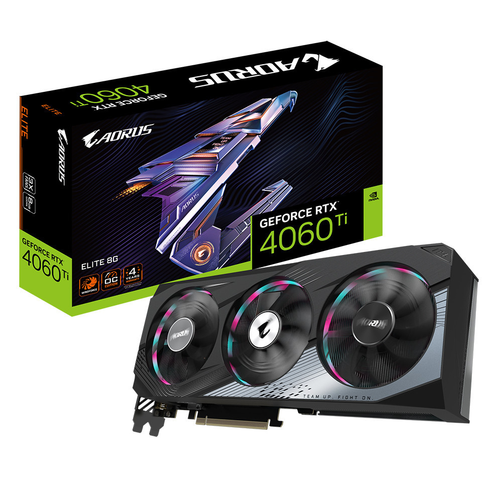 VGA Gigabyte GeForce RTX 4060Ti 8GB AORUS VGA Gigabyte GeForce RTX 4060Ti 8GB AORUS