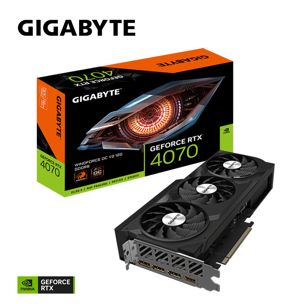 VGA Gigabyte GeForce RTX 4070 12GB Windforce OC V2