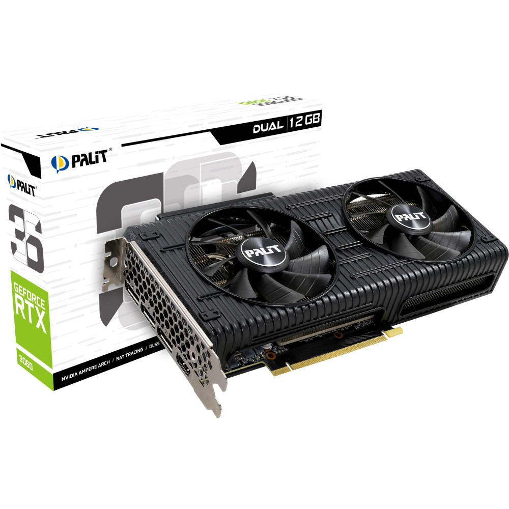 VGA Palit GeForce RTX 3060 12GB Dual