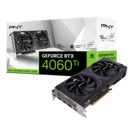 VGA PNY GeForce RTX 4060 TI 16GB Verto