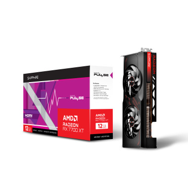 VGA SAPPHIRE PULSE RADEON RX 7700 XT 12GB Gaming  GDDR6 (UEFI)