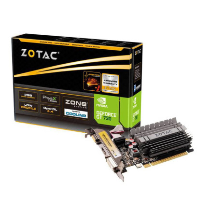 VGA ZOTAC GeForce GT 730 2GB ZONE Edition