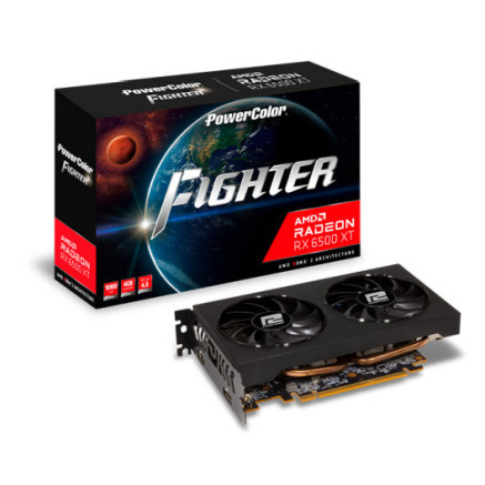 VGA PowerColor Radeon Fighter RX 6500XT 4GB GDDR6