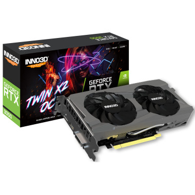 VGA Inno3D GeForce RTX 3050 8GB Twin X2 OC