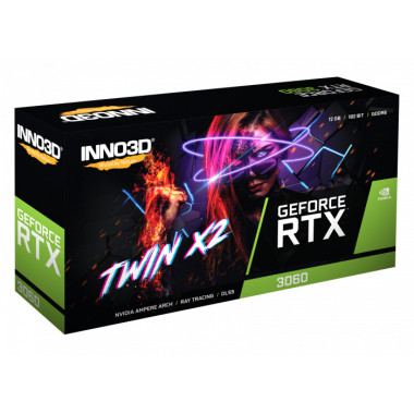VGA Inno3D GeForce RTX 3060 12GB Twin X2