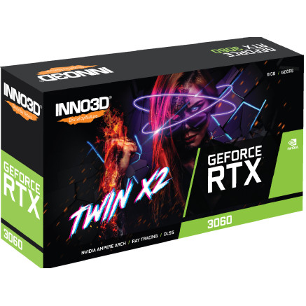 VGA Inno3D GeForce RTX 3060 8GB Twin X2 OC