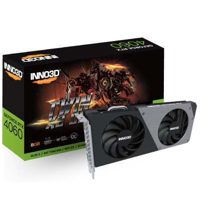 VGA Inno3D GeForce RTX 4060 8GB Twin X2 OC