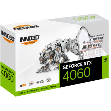 VGA Inno3D GeForce RTX 4060 8GB Twin X2 OC White
