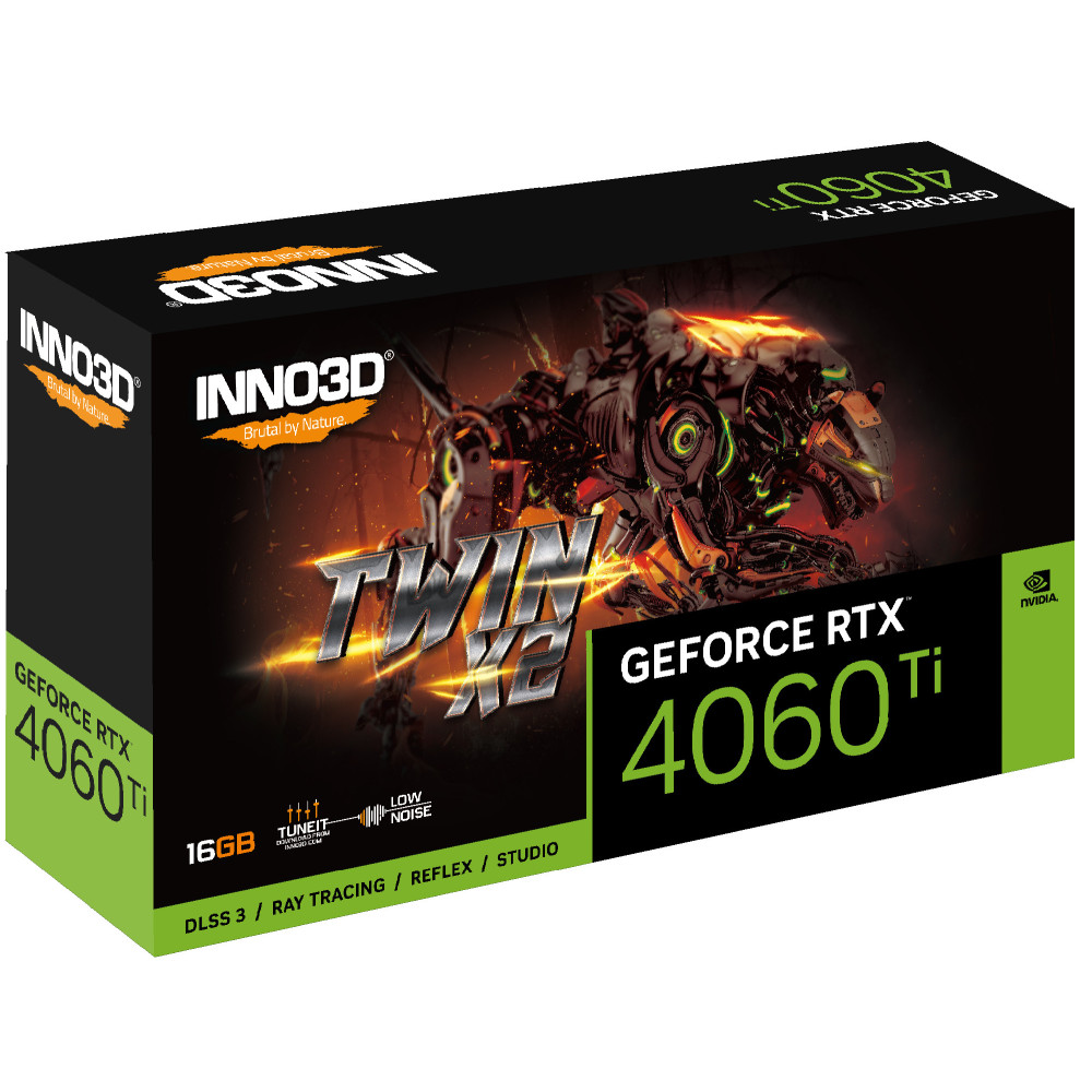 VGA Inno3D GeForce RTX 4060TI 16GB Twin X2
