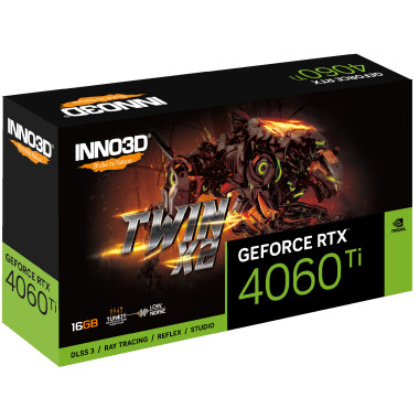 VGA Inno3D GeForce RTX 4060TI 16GB Twin X2