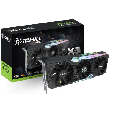 VGA Inno3D GeForce RTX 4060TI 8GB iChill X3