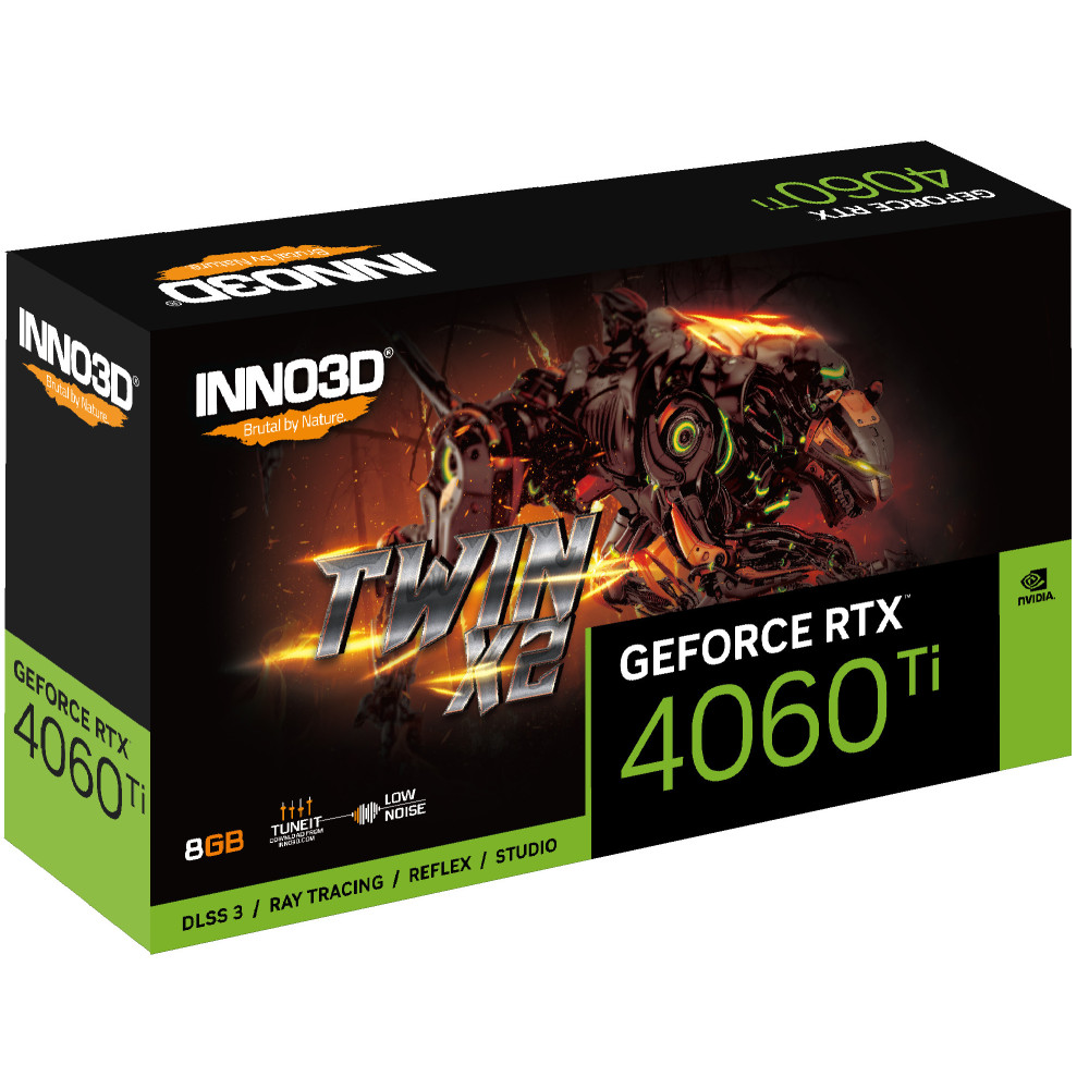 VGA Inno3D GeForce RTX 4060TI 8GB Twin X2