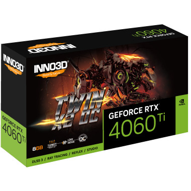VGA Inno3D GeForce RTX 4060TI 8GB Twin X2 OC