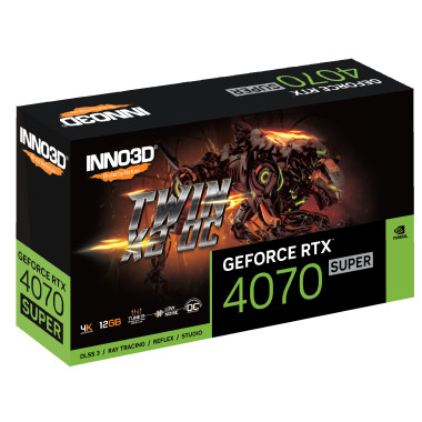 VGA Inno3D GeForce RTX 4070 12GB SUPER Twin X2 OC