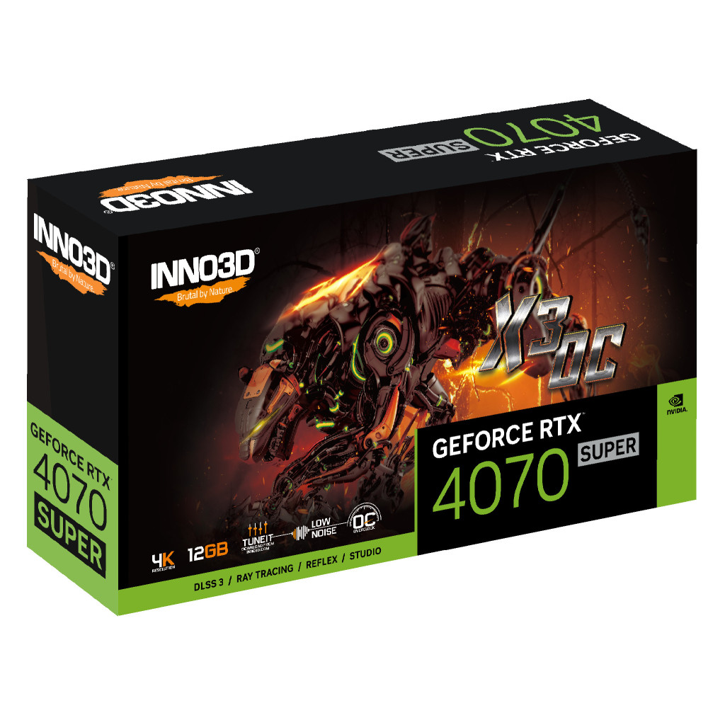 VGA Inno3D GeForce RTX 4070 12GB SUPER X3 OC