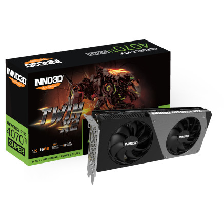 VGA Inno3D GeForce RTX 4070 Ti 16GB SUPER TWIN X2